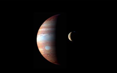 木星和Io全高清壁纸和背景