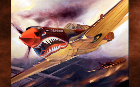 柯蒂斯P-40战鹰壁纸和背景图像