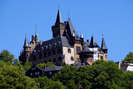 Schloss Wernigerode德国全高清壁纸和背景图像