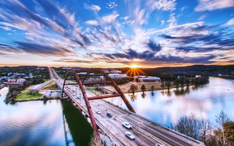 桥 - 得克萨斯州4k超高清壁纸和背景图像
