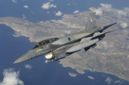 希腊空军F-16 Block 52M壁纸和背景图像