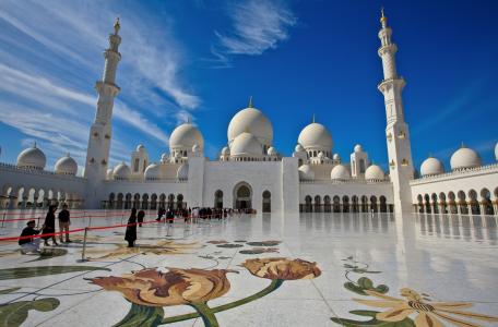 谢赫·扎耶德大清真寺全高清壁纸和背景