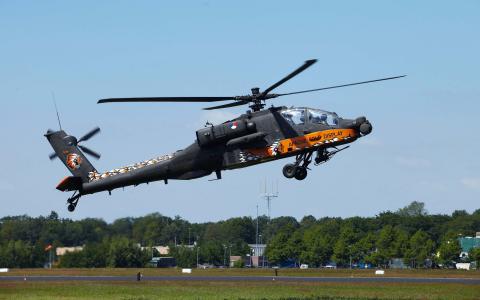 阿帕奇AH-64 4k超高清壁纸和背景图片