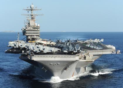 USS亚伯拉罕林肯（CVN-72）全高清壁纸和背景图像