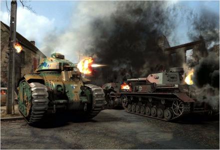 http://www.ospreypublishing.com/store/Panzer-IV-vs-Char-B1-bis_9781849083782全高清壁纸和背景图片