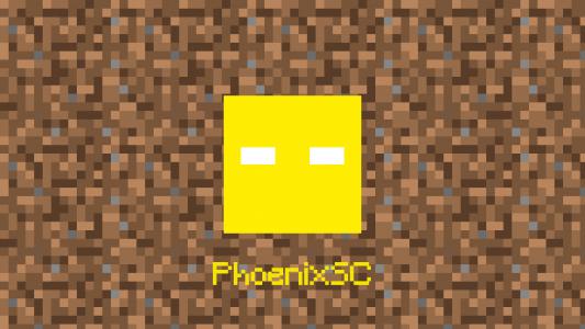 Minecraft头部项目7 PhoenixSC 4k超高清壁纸和背景图片