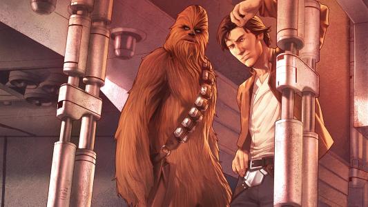 Star Wars Han Solo（2016 Marvel）04,Variant Cover,Han Solo和Chewbacca全高清壁纸和背景
