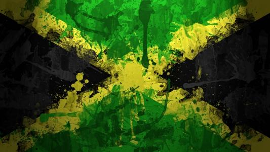 牙买加国旗壁纸和背景图像