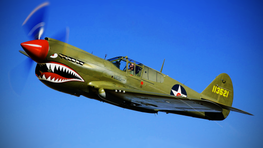 柯蒂斯P-40战鹰全高清壁纸和背景图片