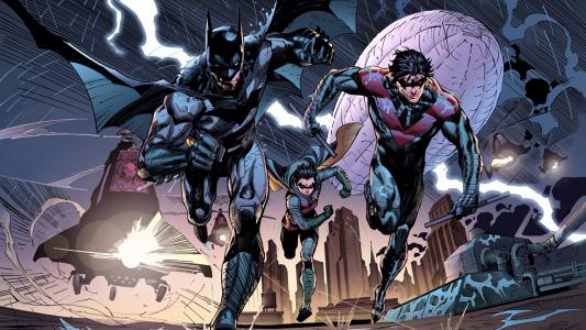 蝙蝠侠和Nightwing全高清壁纸和背景