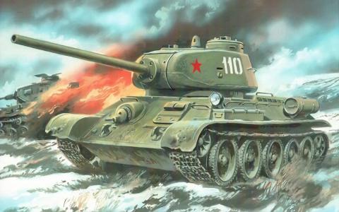 T-34壁纸和背景图像