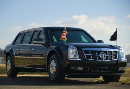 2009年凯迪拉克总统豪华轿车全高清壁纸和背景图片