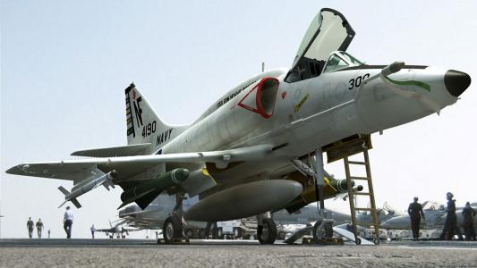 道格拉斯A-4 Skyhawk全高清壁纸和背景图像