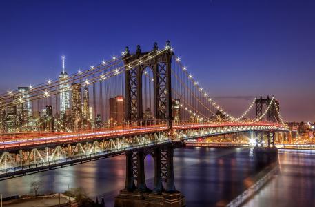 曼哈顿桥全高清壁纸和背景图像