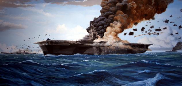 USS Intrepid（CV-11）全高清壁纸和背景图像
