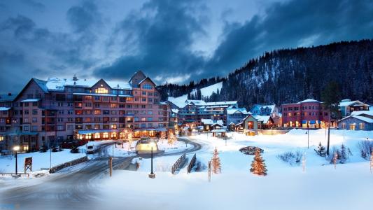 在奥地利的滑雪胜地全高清壁纸和背景图像