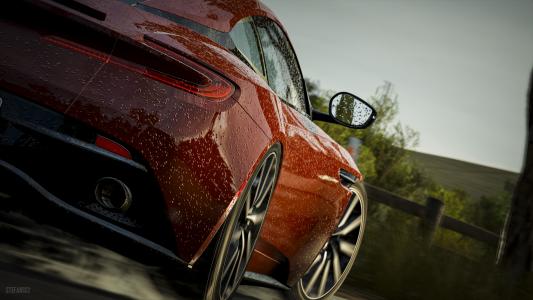 Forza Horizo​​n 3 /阿斯顿马丁DB11在黎明4k超高清壁纸和背景图片