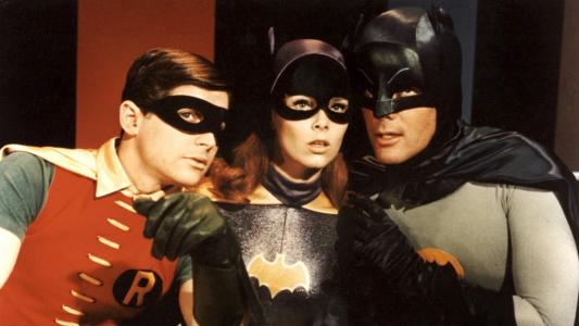 原始的20世纪60年代电视节目演员蝙蝠侠墙纸和背景