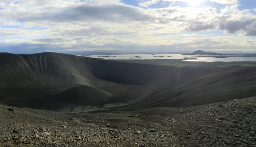冰岛火山5k视网膜超高清壁纸和背景