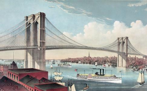 布鲁克林大桥壁纸和背景图像