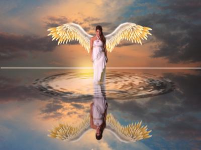 女天使天使4k超高清壁纸和背景图像