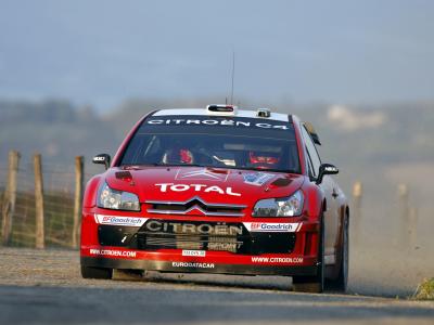 雪铁龙C4 WRC'2007-08全高清壁纸和背景图片
