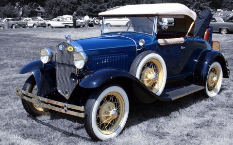 1929年福特模型A跑车全高清壁纸和背景图像
