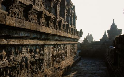 婆罗浮屠全高清壁纸和背景