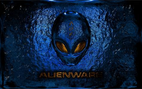 Alienware蓝色壁纸和背景