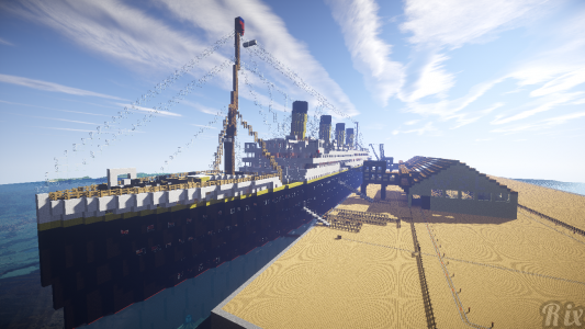 泰坦尼克号（我的世界）壁纸和背景图像