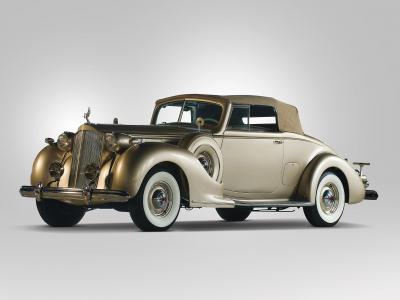 1938年帕卡德十二敞篷轿跑车全高清壁纸和背景图片