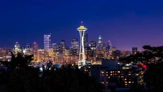 西雅图是华盛顿全高清壁纸和背景图片的城市