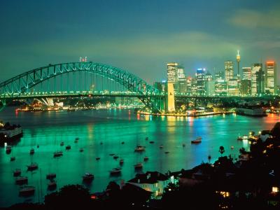 悉尼港湾桥壁纸和背景图像