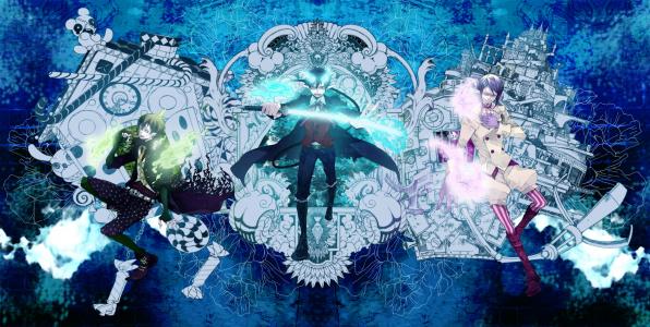 Rin,Amaimon和Mephisto全高清壁纸和背景