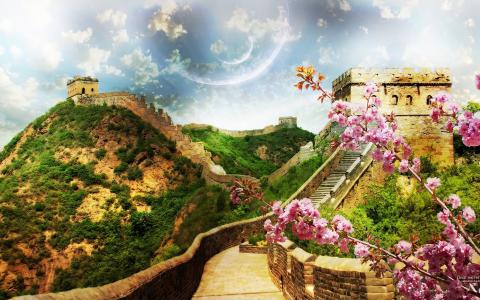 中国的长城全高清壁纸和背景