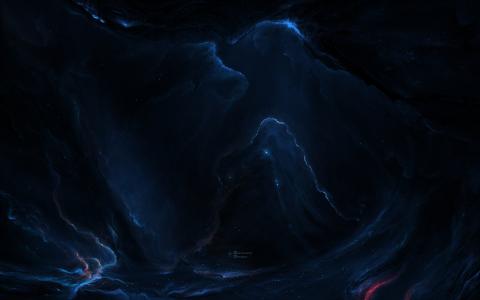 亚特兰蒂斯星云＃5第1部分5k视网膜超高清壁纸和背景