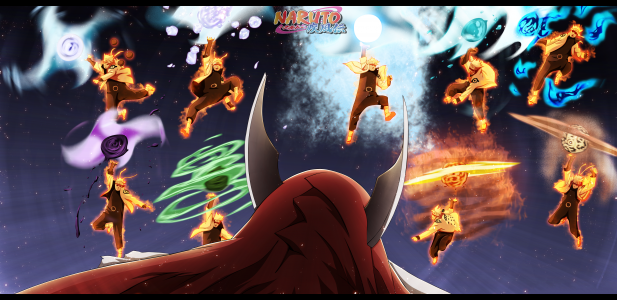 火影忍者VS儿子Gokû（Yonbi）全高清壁纸和背景