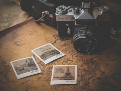 复古相机,泽尼特-E旅行世界4k超高清壁纸和背景图像
