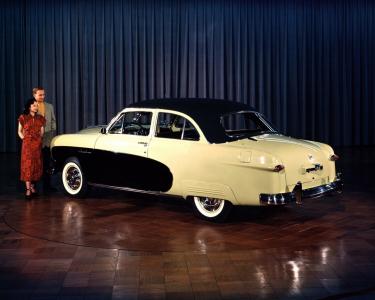 1950年福特Crestline双门轿跑车壁纸和背景图像