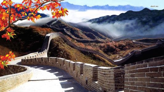 中国长城壁纸和背景图像