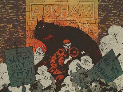 蝙蝠侠：Arkham Unhinged墙纸和背景