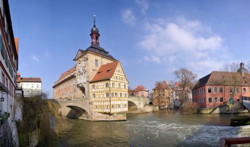 Le vieil hotel de ville de Bamberg全高清壁纸和背景图片