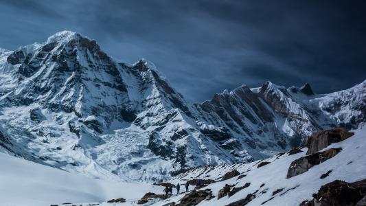 极限高度,攀登阿尔卑斯山全高清壁纸和背景