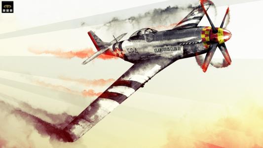 P-51野马壁纸和背景图像