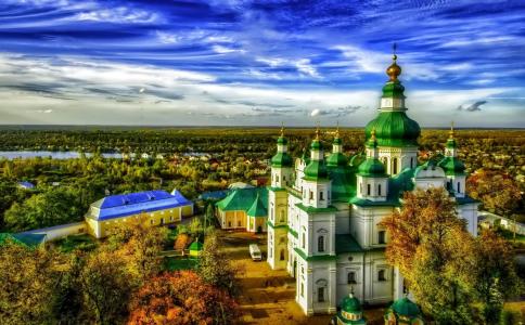 俄罗斯教会全高清壁纸和背景