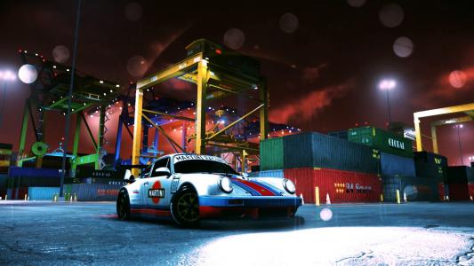 911 RSR在码头（极品飞车2015）全高清壁纸和背景图像