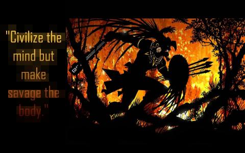 阿兹台克人 - 鹰战士全高清壁纸和背景图像