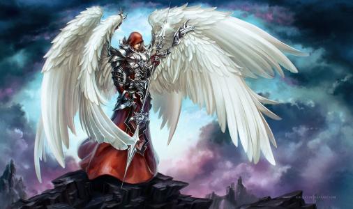 天使战士全高清壁纸和背景图像