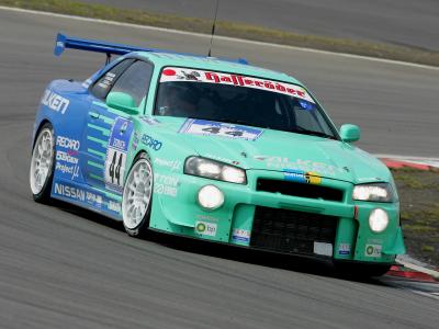 日产天际线GT-R JGTC赛车（BNR34）'1999-2003全高清壁纸和背景图像