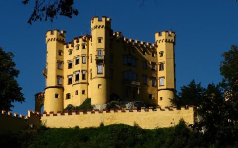 Hohenschwangau城堡全高清壁纸和背景图像
